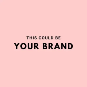 This could be your brand